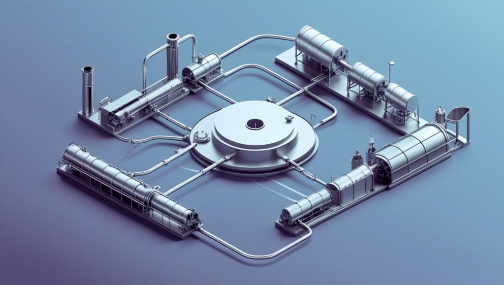 Diagramme de flux de production